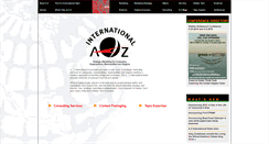 Desktop Screenshot of a-zinternational.com